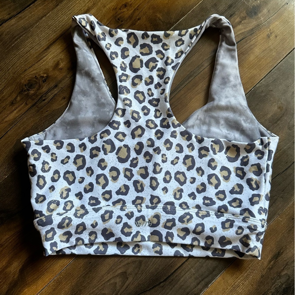 Wear it to Heart | IRENE BRA WITH FOIL WILD CHEETAH WHITE | Medium - Picture 8 of 12